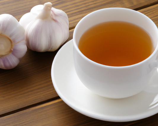 Making Garlic Tea