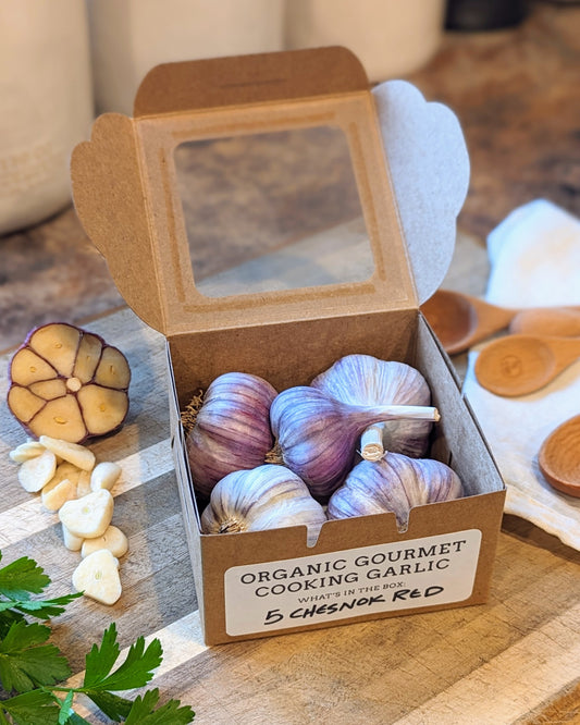 Organic Gourmet Cooking Garlic