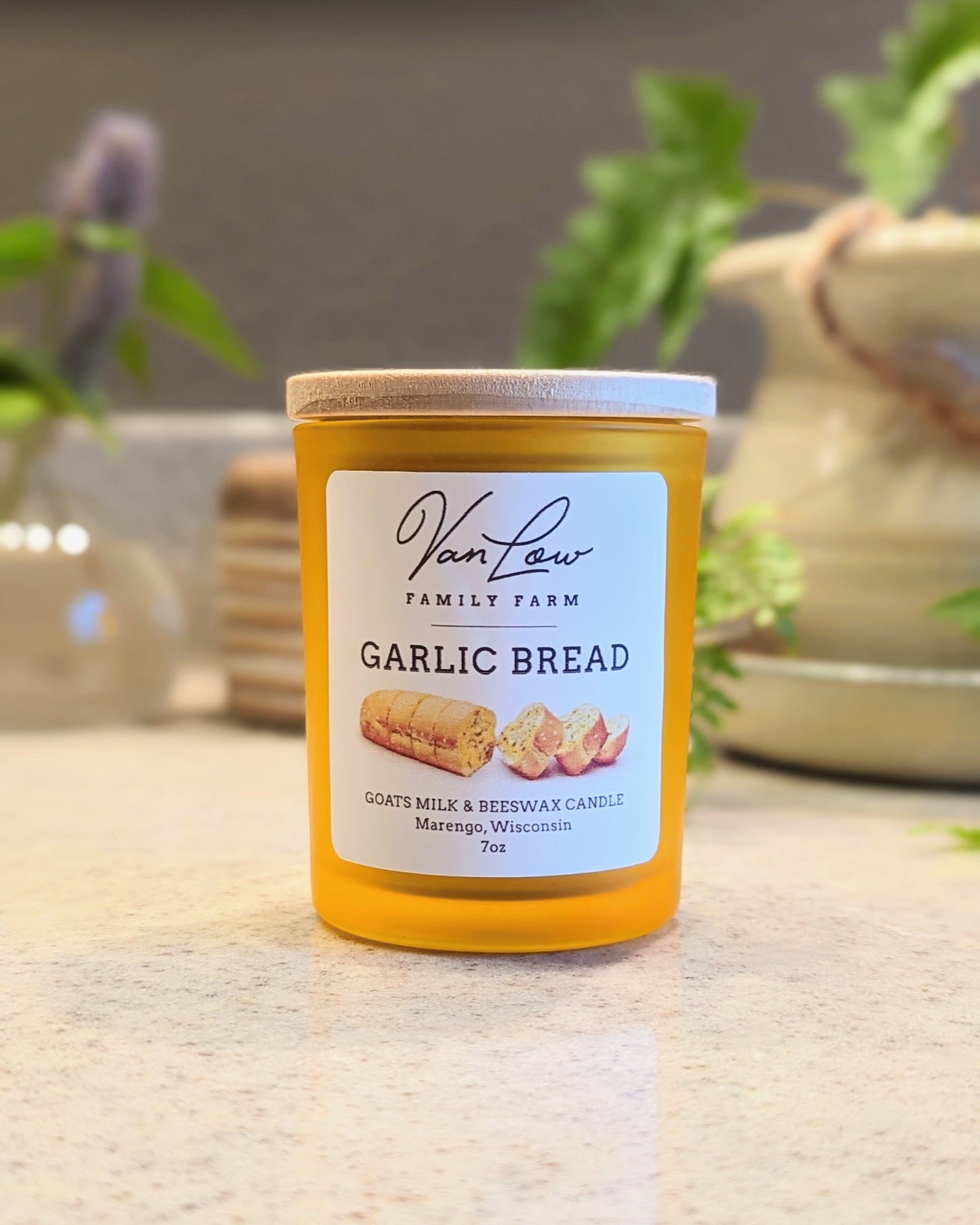 Garlic Bread Candle