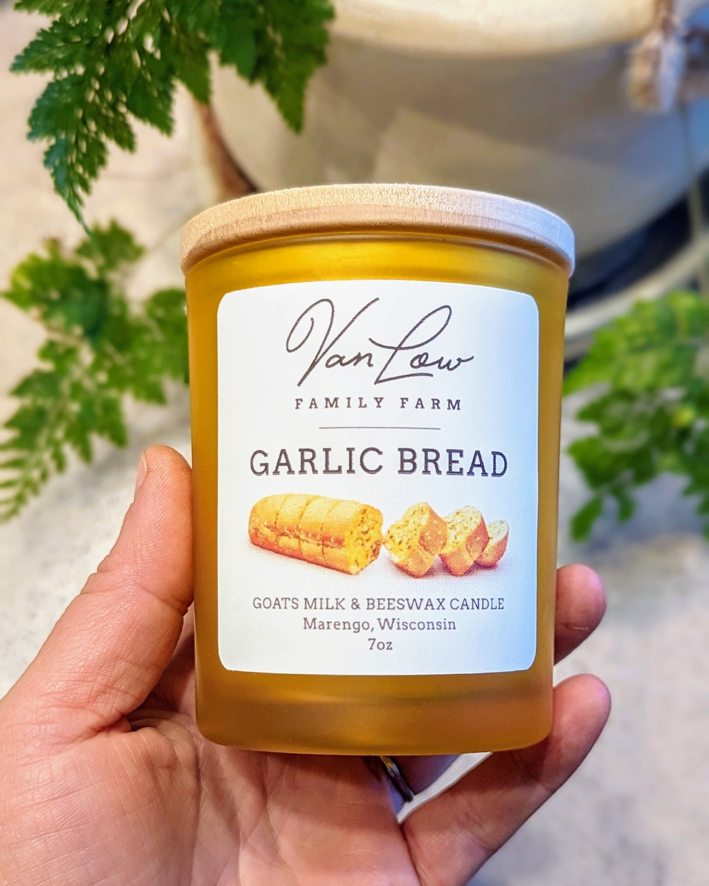 Garlic Bread Candle