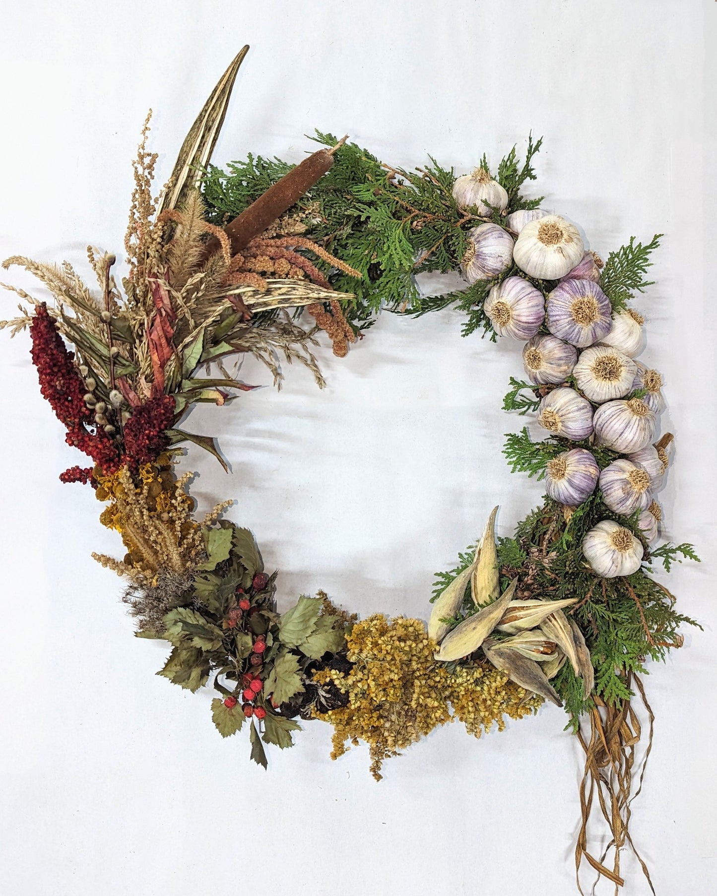 Garlic Holiday Wreath