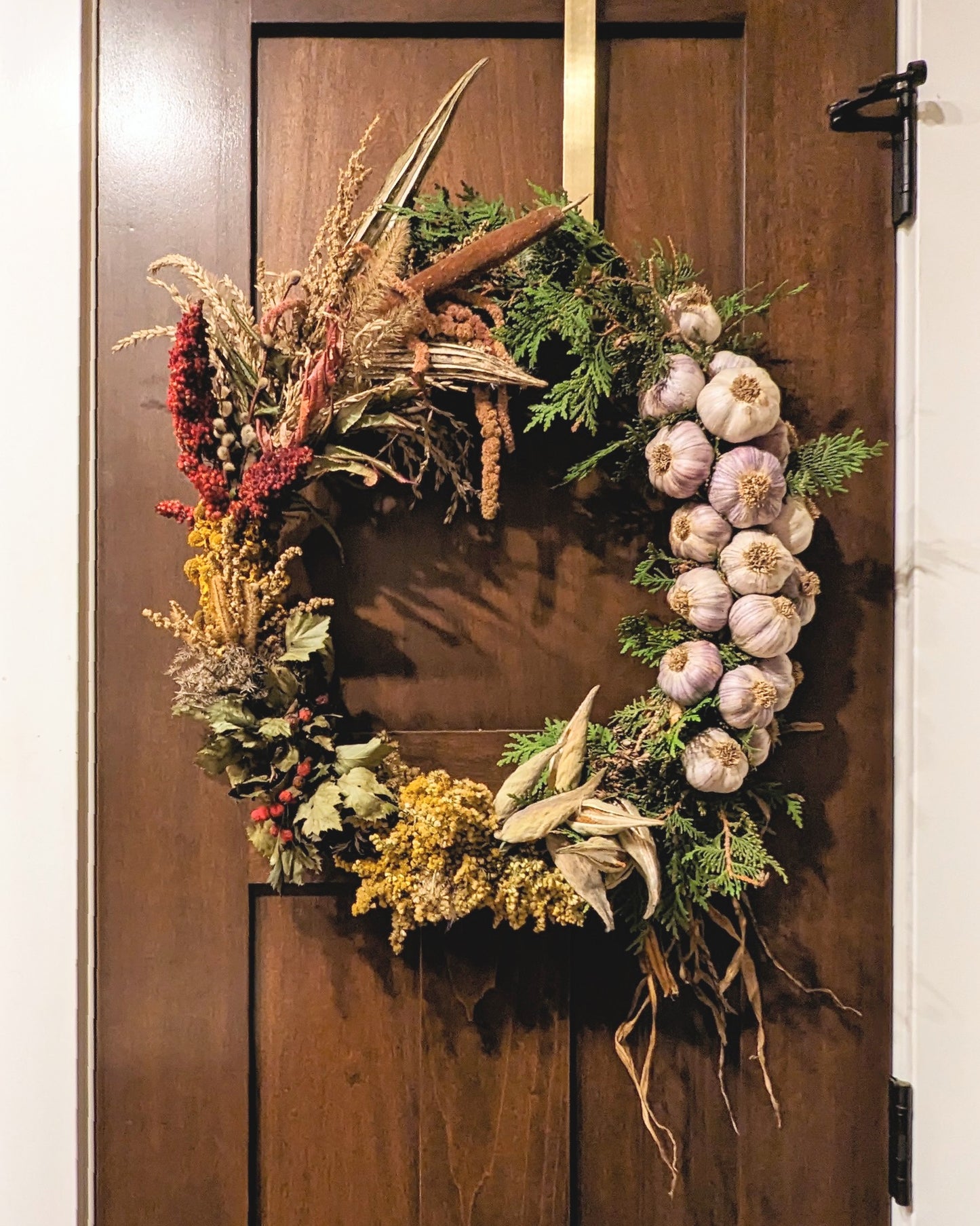 Garlic Holiday Wreath