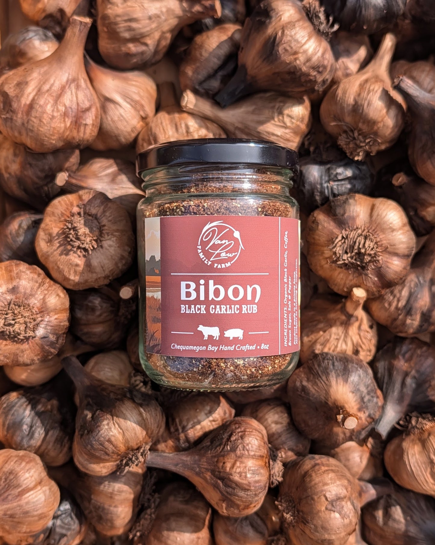 Bibon Black Garlic Rub
