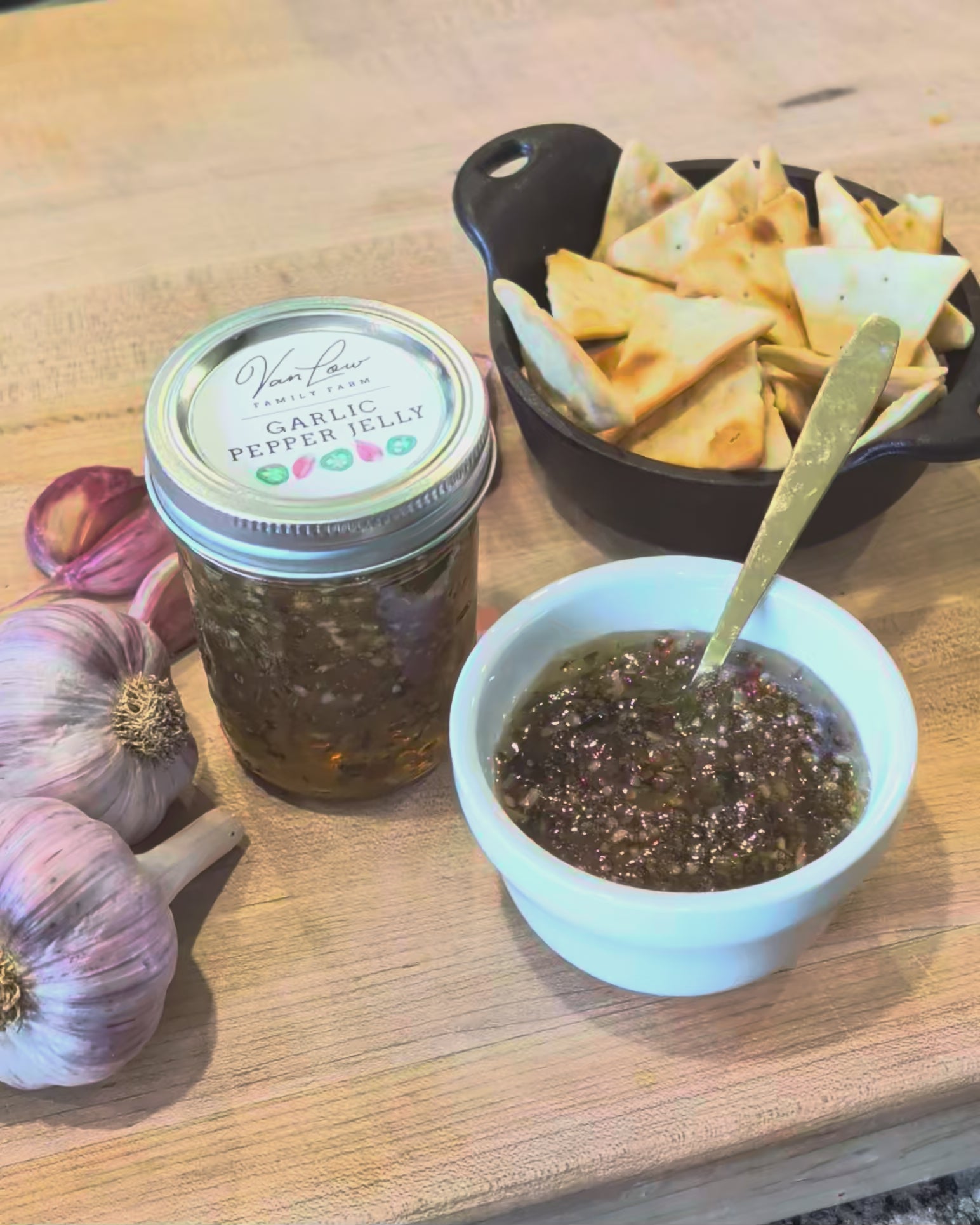 Garlic Pepper Jelly from Van Low Family Farm